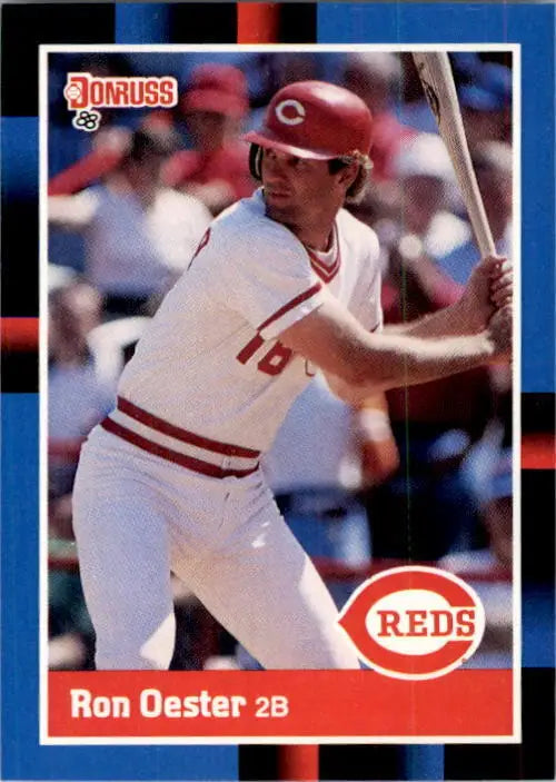 1988 Ron Oester Donruss Baseball Card #246 - Baseball Card Single