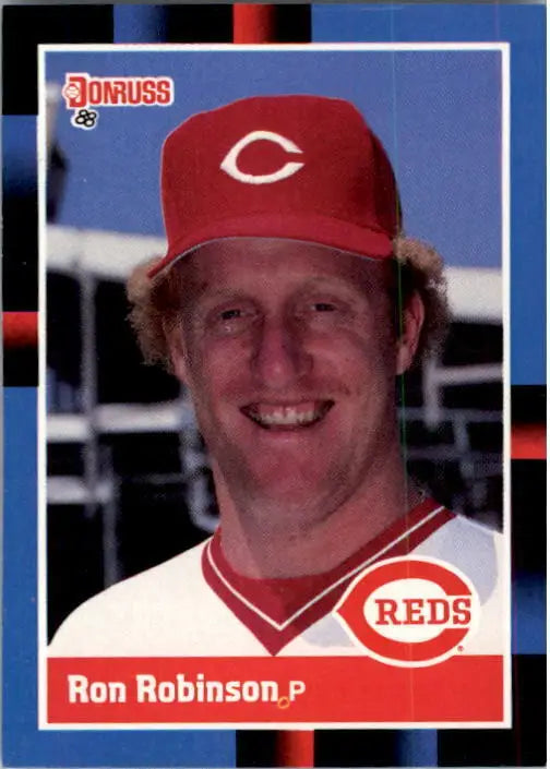 1988 Ron Robinson Donruss Baseball Card #166 - Baseball Card Single