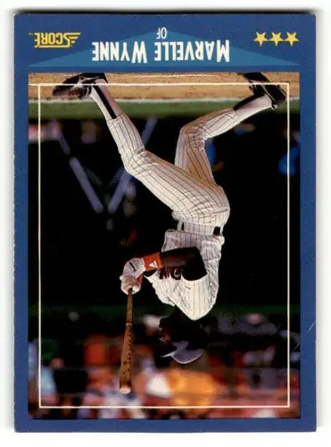 1988 Score #209 Marvelle Wynne San Diego Padres Baseball Cards EX/NM ID:58474 - Baseball Card Single
