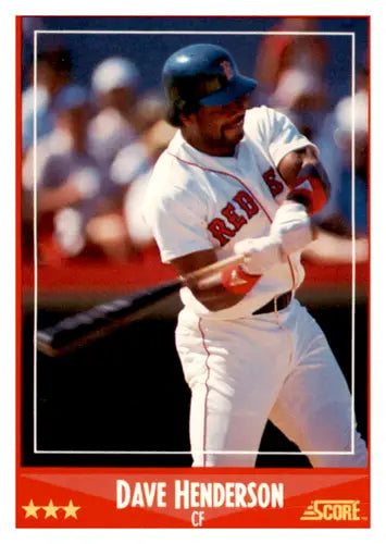 1988 Score #228 Dave Henderson EX/NM Giants ID:66736