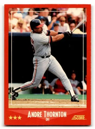 Andre Thornton Cleveland baseball card from 1988 Score series featuring Cleveland Indians