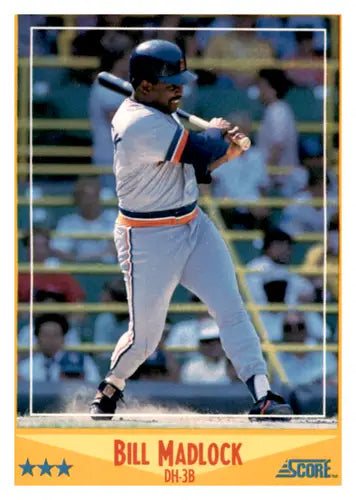 1988 Score #445 Bill Madlock EX/NM Tigers ID:66741