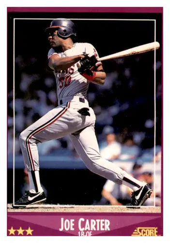 1988 Score #80 Joe Carter EX/NM Indians ID:66747 - Baseball Card Single