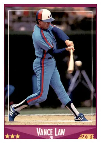 1988 Score #85 Vance Law EX/NM Expos ID:66748 - Baseball Card Single