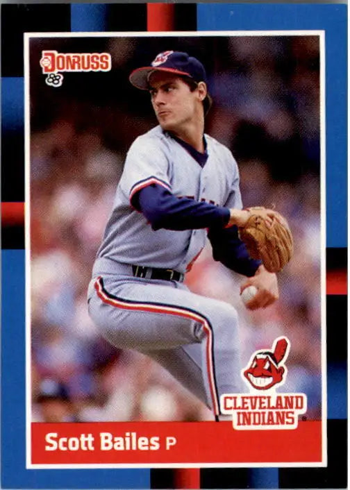 1988 Scott Bailes Donruss Baseball Card #104 - Baseball Card Single