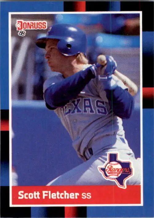 1988 Scott Fletcher Donruss Baseball Card #180 - Baseball Card Single