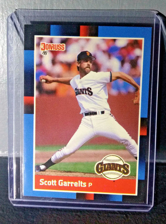 1988 Scott Garrelts Donruss #80 Baseball Card - Baseball Card Single