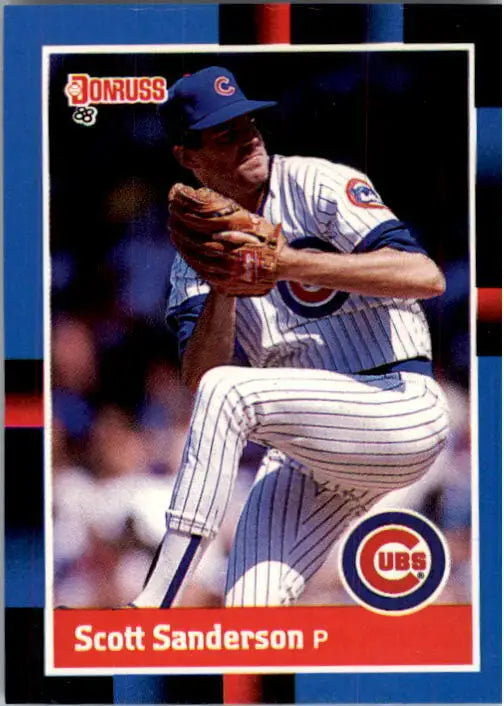 1988 Scott Sanderson Donruss Baseball Card #646 - Baseball Card Single
