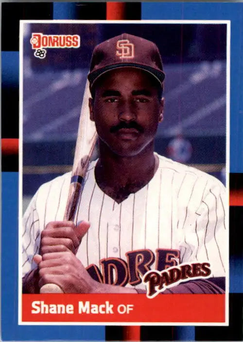 1988 Shane Mack Donruss Baseball Card #411 - Baseball Card Single