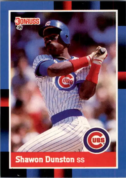 1988 Shawon Dunston Donruss Baseball Card #146 - Baseball Card Single