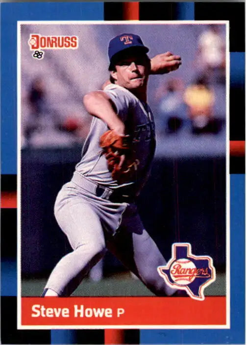 1988 Steve Howe Donruss Baseball Card #593 - Baseball Card Single