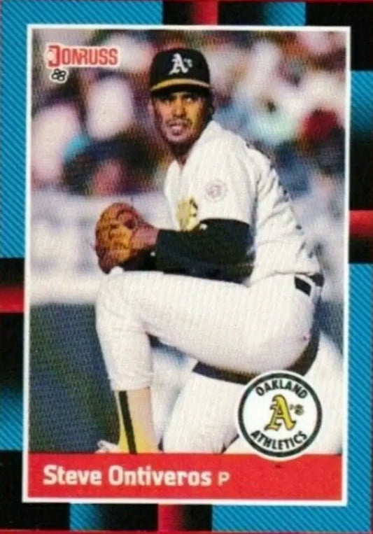 1988 Steve Ontiveros Donruss Baseball Card #467 - Baseball Card Single