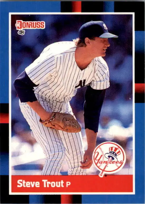 1988 Steve Trout Donruss Baseball Card #524 - Baseball Card Single