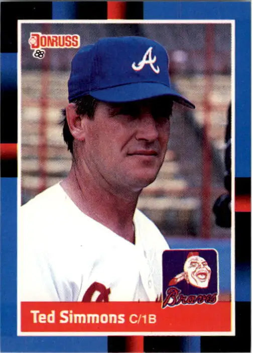 1988 Ted Simmons Donruss Baseball Card #560 - Baseball Card Single