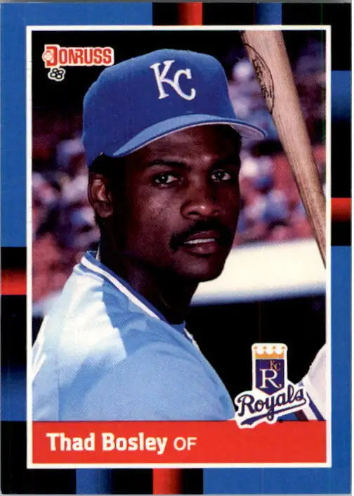 1988 Thad Bosley Donruss Baseball Card #348 - Baseball Card Single