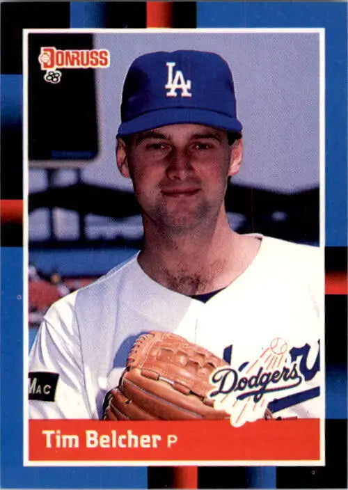 1988 Tim Belcher Donruss Baseball Card #587 - Baseball Card Single