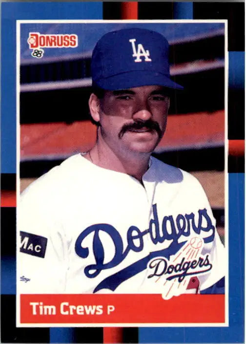 1988 Tim Crews Donruss Baseball Card #464 - Baseball Card Single