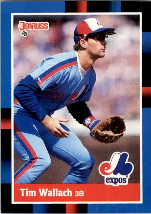 1988 Tim Wallach Donruss Baseball Card #222 - Baseball Card Single