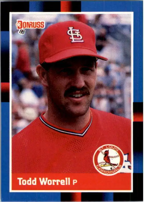 1988 Todd Worrell Donruss Baseball Card #386 - Baseball Card Single