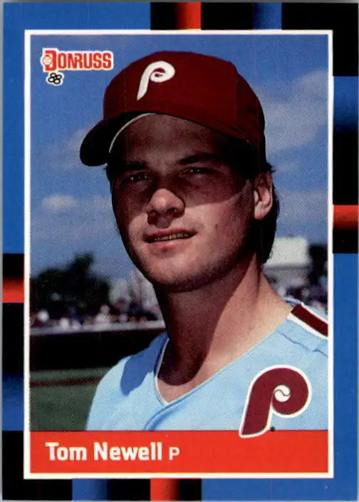 1988 Tom Newell Donruss Baseball Card #604 - Baseball Card Single
