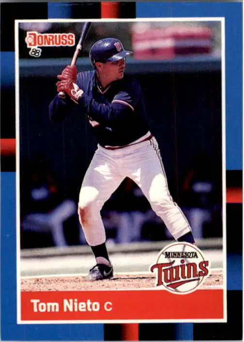 1988 Tom Nieto Donruss Baseball Card #612 - Baseball Card Single