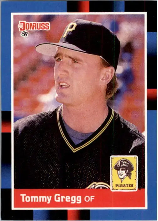 1988 Tommy Gregg Donruss Baseball Card #203 - Baseball Card Single