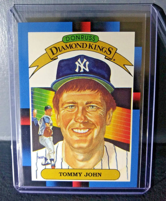 1988 Tommy John Donruss Diamond Kings #17 Baseball Card - Baseball Card Single
