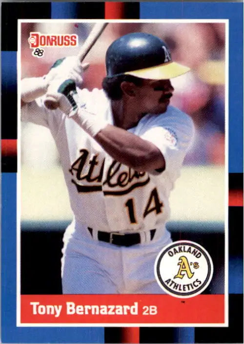 1988 Tony Bernazard Donruss Baseball Card #344 - Baseball Card Single