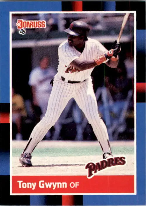 1988 Tony Gwynn Donruss Baseball Card #164 - Baseball Card Single