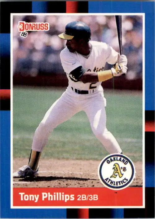 1988 Tony Phillips Donruss Baseball Card #221 - Baseball Card Single