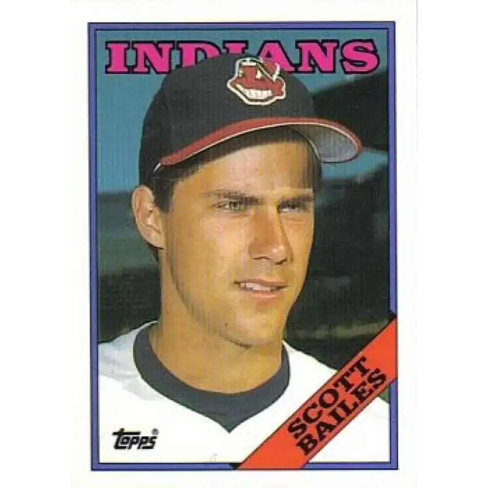 1988 Topps #107 Scott Bailes NM-MT Cleveland Indians Baseball Card