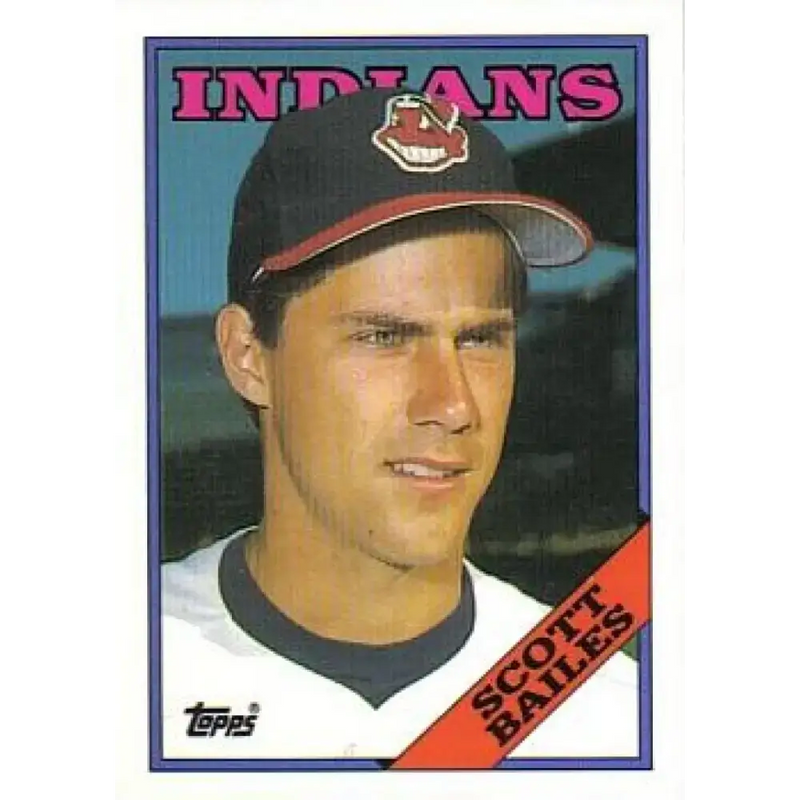 1988 Topps #107 Scott Bailes NM-MT Cleveland Indians Baseball Card