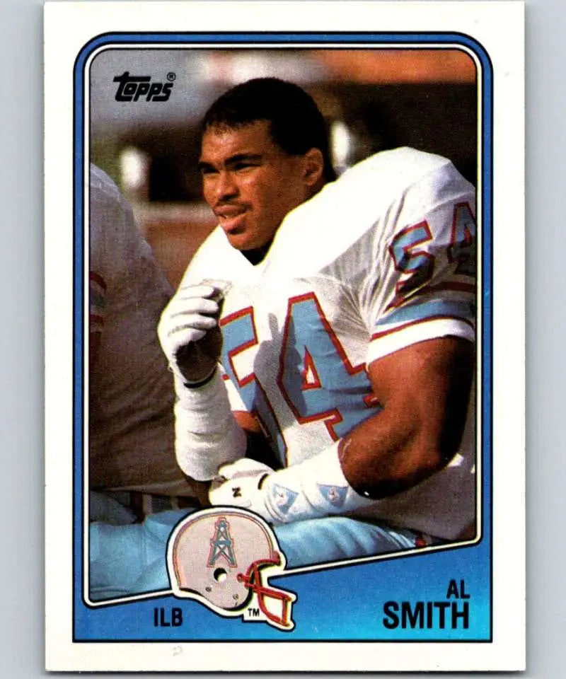 1988 Topps #113 Al Smith EX Excellent RC Rookie Houston Oilers Football Card - Football Card Single