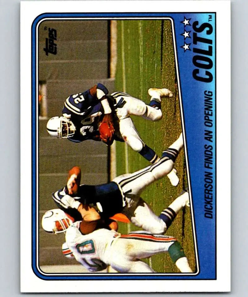 1988 Topps #116 Eric Dickerson EX Excellent Indianapolis Colts Football Card - Football Card Single