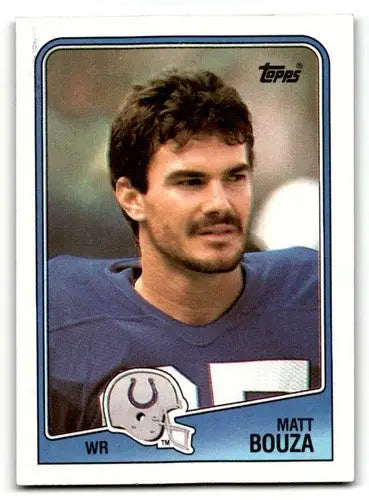 1988 Topps #120 Matt Bouza Indianapolis Colts Football Cards EX/NM ID:62469 - Football Card Single