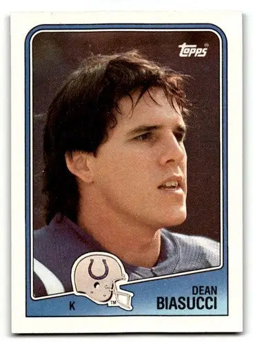1988 Topps #122 Dean Biasucci Indianapolis Colts Football Cards EX/N ID:62471 - Trading Cards