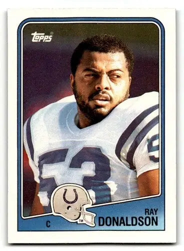 1988 Topps #124 Ray Donaldson Indianapolis Colts Football Cards EX/N ID:62473 - Football Card Single
