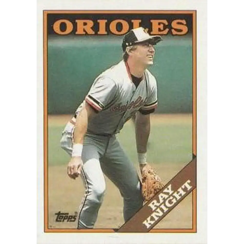 1988 Topps #124 Ray Knight NM-MT Baltimore Orioles Baseball Card - Baseball Card Single