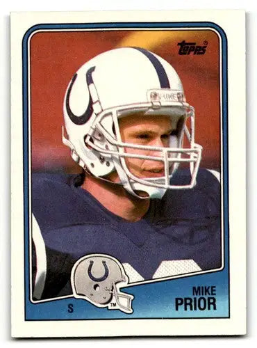 1988 Topps #129 Mike Prior Indianapolis Colts Football Cards EX/NM ID:62478 - Football Card Single