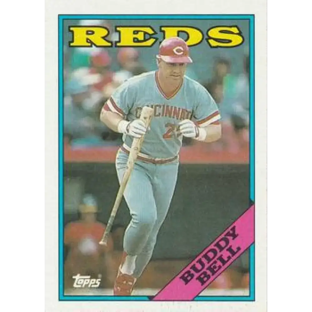 1988 Topps #130 Buddy Bell NM-MT Cincinnati Reds Baseball Card - Baseball Card Single