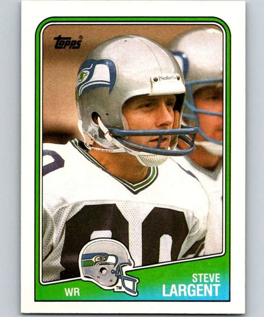 1988 Topps #135 Steve Largent EX Excellent Seattle Seahawks Football Card