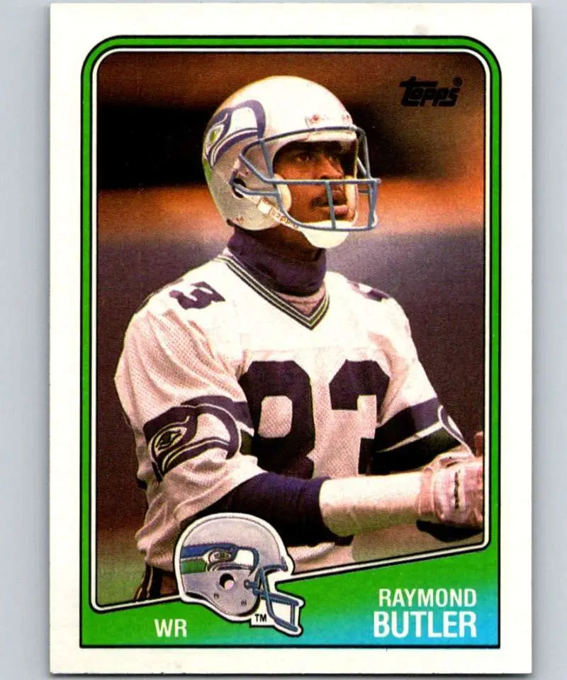 1988 Topps #136 Raymond Butler EX Excellent Seattle Seahawks Football Card - Football Card Single