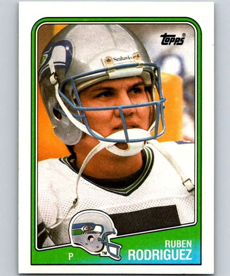 1988 Topps #138 Ruben Rodriguez EX Excellent Seattle Seahawks Football Card - Football Card Single