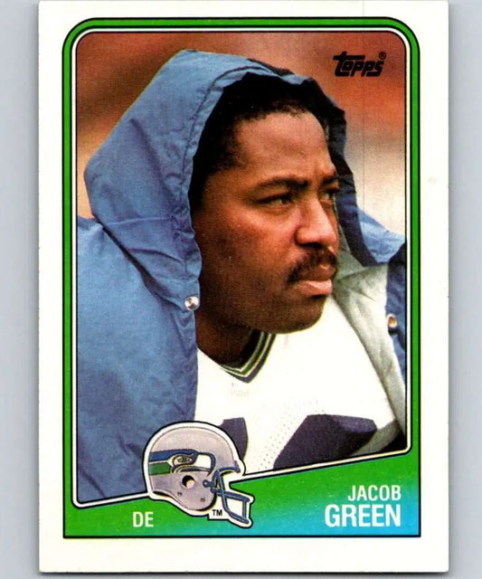 1988 Topps #140 Jacob Green EX Excellent Seattle Seahawks Football Card