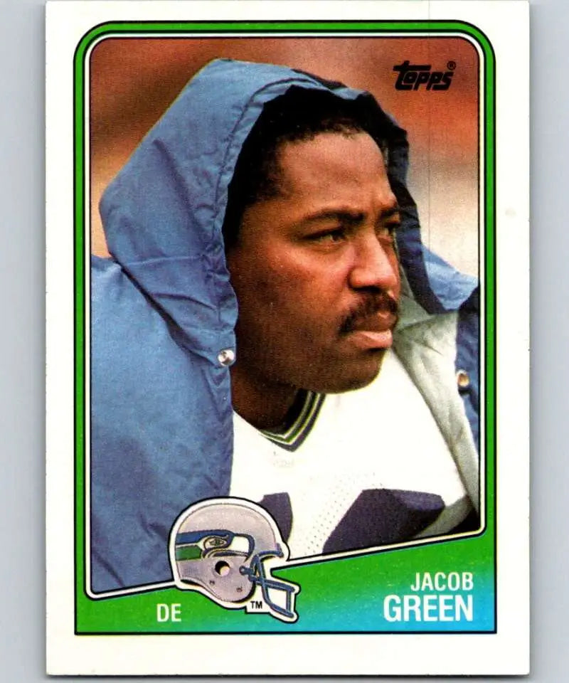 1988 Topps #140 Jacob Green EX Excellent Seattle Seahawks Football Card - Football Card Single