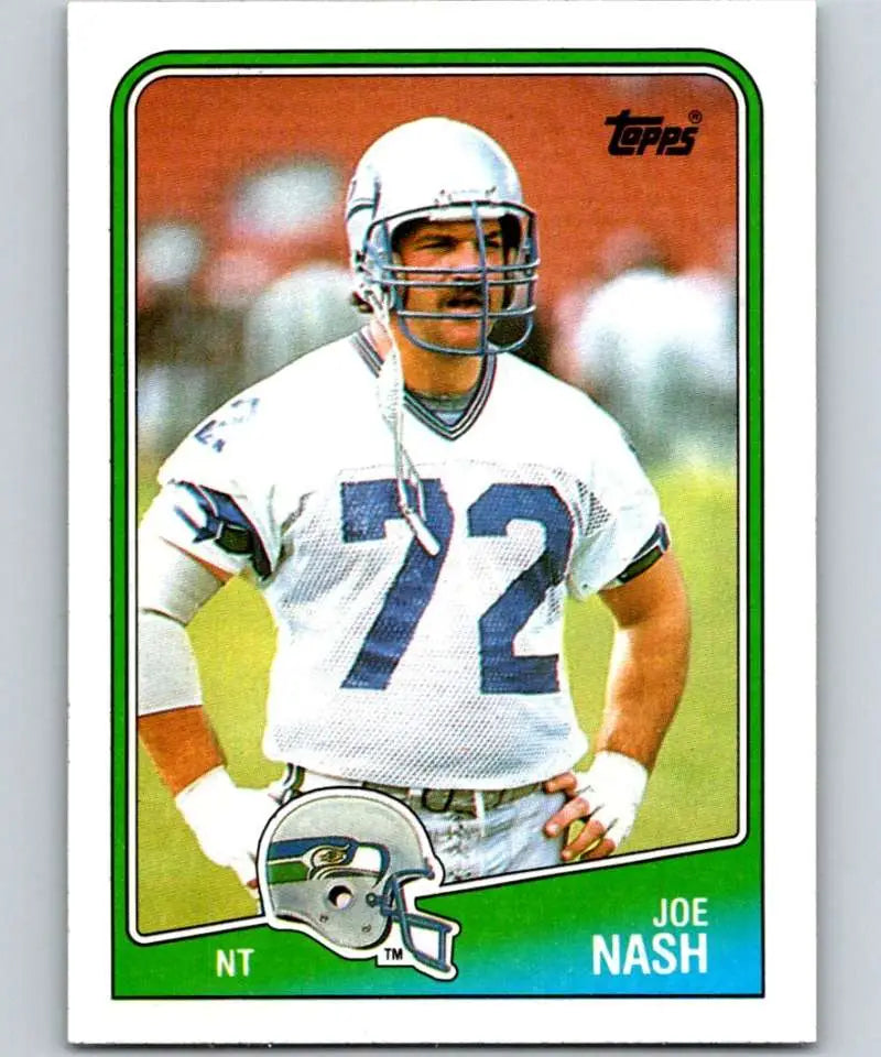 1988 Topps #141 Joe Nash EX Excellent Seattle Seahawks Football Card