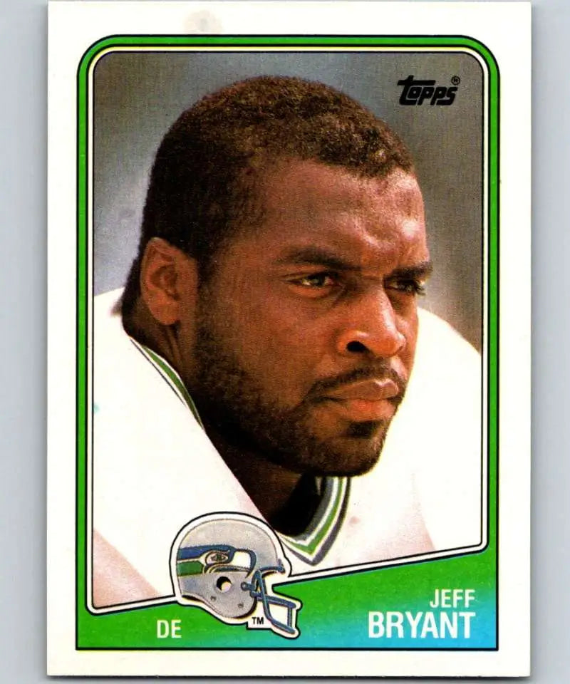 1988 Topps #142 Jeff Bryant EX Excellent Seattle Seahawks Football Card - Football Card Single