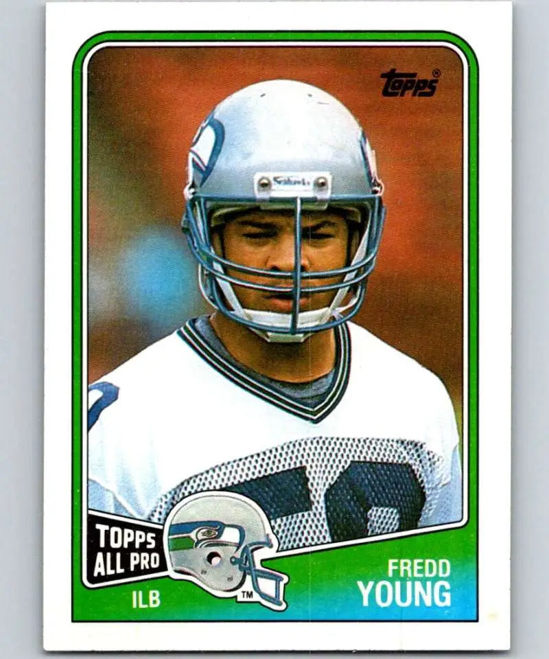 1988 Topps #143 Fredd Young EX Excellent Seattle Seahawks Football Card - Football Card Single