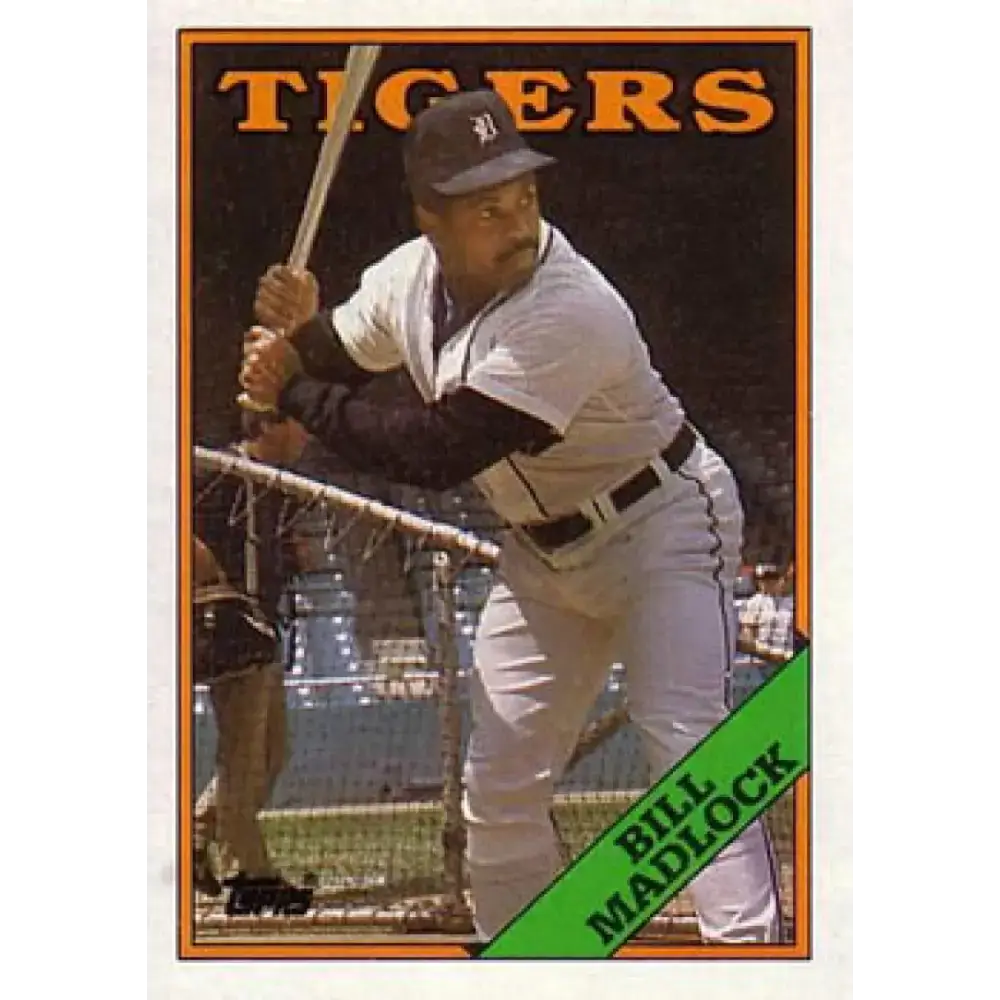 1988 Topps #145 Bill Madlock NM-MT Detroit Tigers Baseball Card
