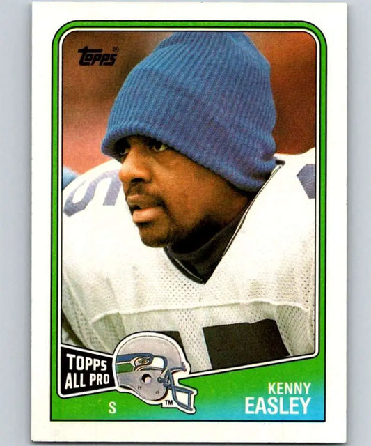1988 Topps #145 Kenny Easley EX Excellent Seattle Seahawks Football Card